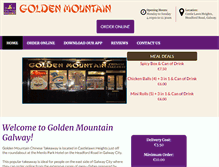 Tablet Screenshot of goldenmountaingalway.com